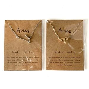TWO Aries Necklaces
